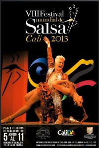 Afiche oficial Festival Mundial de Salsa en Cali 2013