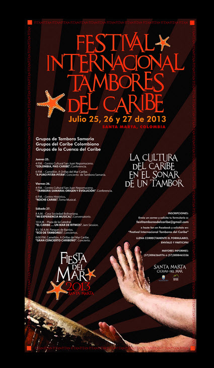 Fiestas del Mar 2013 se llevará a cabo Festival Internacional Tambores 
