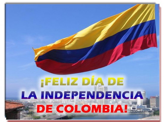 Imagen Bandera Día de la Independencia de Colombia