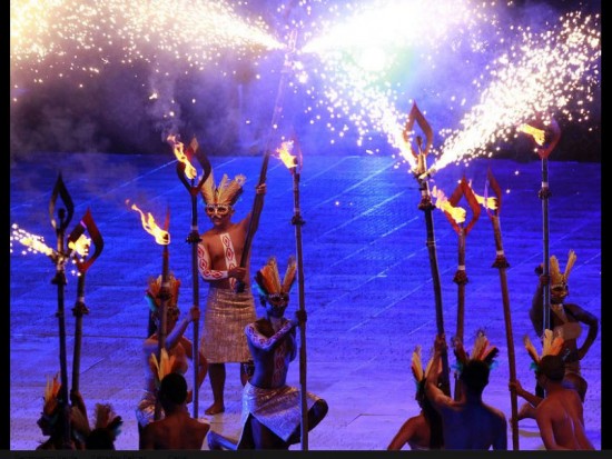 Imágenes de la Ceremonia de los Juegos Mundiales 2013