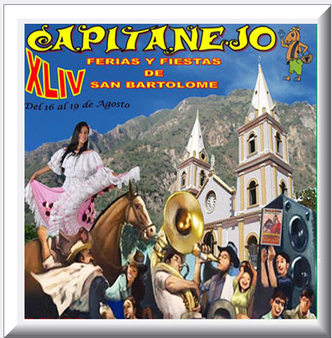 Afiche oficial Ferias y Fiestas de San Bartolomé 2013