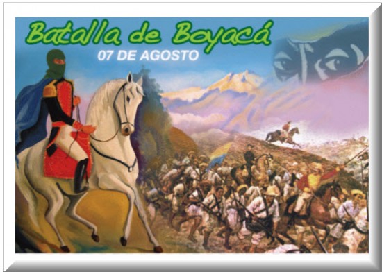 Batalla de Boyaca 2013, 7 de Agosto