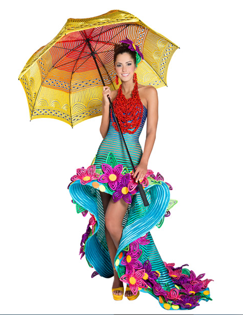 traje artesanal señorita atlántico 2013