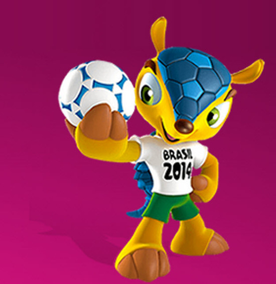 Fuleco es la mascota oficial del mundial de futbol brasil 2014