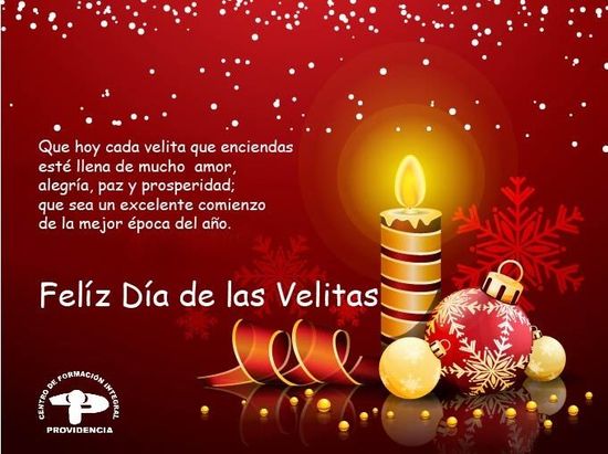 Frases e imágenes día de las velitas