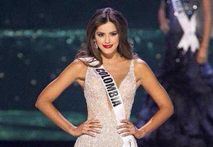 Paulina vega Miss mundo 2015 es Colombiana