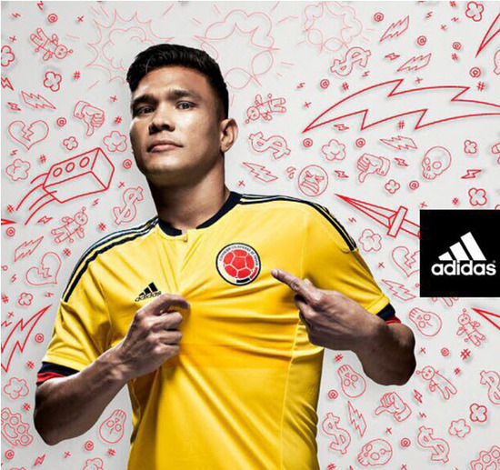 camiseta seleccion colombia 2015