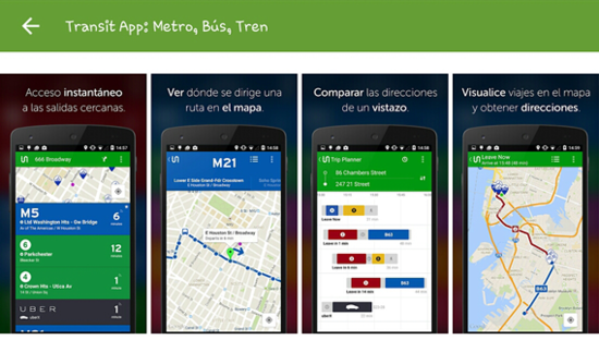 (App) aplicacion Móvil Google Transit Bogotá