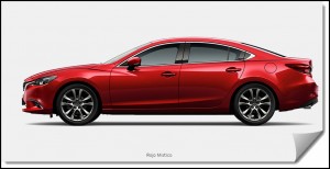 Mazda 6 Color Rojo Místico