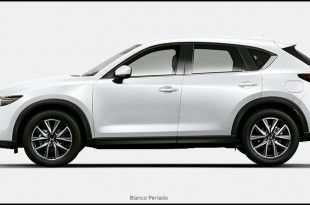 Vista de Mazda CX5 color Blanco Perlado