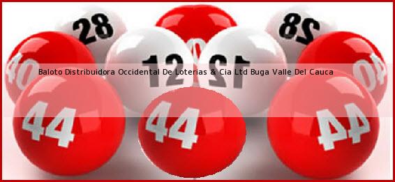 Baloto Distribuidora Occidental De Loterias & Cia Ltd Buga Valle Del Cauca