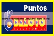 <i>baloto Comunicaciones Connyguamo</i> Guamo Tolima