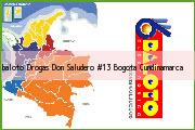 <i>baloto Drogas Don Saludero #13</i> Bogota Cundinamarca
