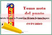 <i>baloto Drogueria Promedicas Duitama</i> Duitama Boyaca