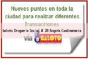 <i>baloto Drogueria Social # 28</i> Bogota Cundinamarca
