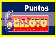 <i>baloto Ofsecom Choconta</i> Villapinzon Cundinamarca
