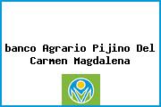 <i>banco Agrario Pijino Del Carmen Magdalena</i>