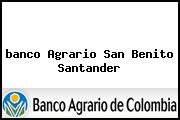 <i>banco Agrario San Benito Santander</i>