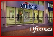 Banco Citibank Comercializadora B T R Limitada Barranquilla Atlantico