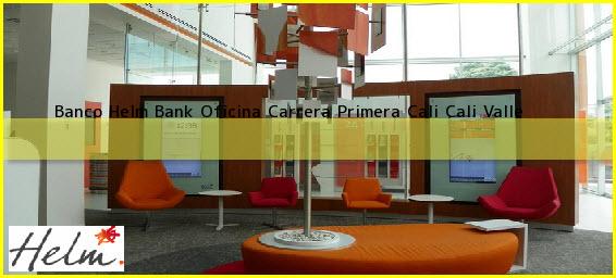 Banco Helm Bank Oficina Carrera Primera Cali Cali Valle