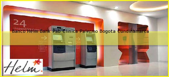 Banco Helm Bank Pab Clinica Palermo Bogota Cundinamarca
