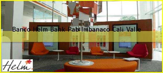 Banco Helm Bank Pab Imbanaco Cali Valle