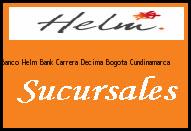 Banco Helm Bank Carrera Decima Bogota Cundinamarca