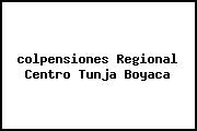 <i>colpensiones Regional Centro Tunja Boyaca</i>
