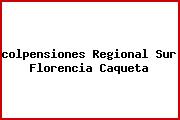 <i>colpensiones Regional Sur Florencia Caqueta</i>