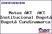 Motos AKT  AKT Institucional Bogotá Bogotá Cundinamarca