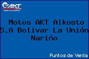 Motos AKT Alkosto S.A Bolivar La Unión Nariño