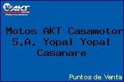 Motos AKT Casamotor S.A. Yopal Yopal Casanare