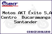 Motos AKT Éxito S.A Centro  Bucaramanga Santander