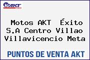 Motos AKT  Éxito S.A Centro Villao Villavicencio Meta