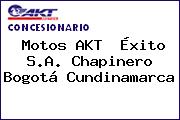Motos AKT  Éxito S.A. Chapinero Bogotá Cundinamarca