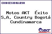 Motos AKT  Éxito S.A. Country Bogotá Cundinamarca