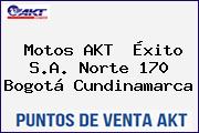 Motos AKT  Éxito S.A. Norte 170 Bogotá Cundinamarca