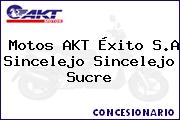 Motos AKT Éxito S.A Sincelejo Sincelejo Sucre