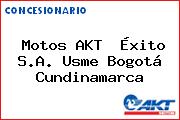 Motos AKT  Éxito S.A. Usme Bogotá Cundinamarca