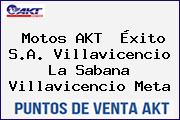 Motos AKT  Éxito S.A. Villavicencio La Sabana Villavicencio Meta