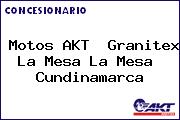 Motos AKT  Granitex La Mesa La Mesa  Cundinamarca