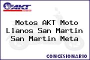Motos AKT Moto Llanos San Martin San Martin Meta