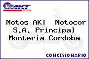Motos AKT  Motocor S.A. Principal Monteria Cordoba