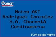 Motos AKT  Rodriguez Gonzalez S.A. Chocontá Cundinamarca
