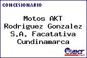 Motos AKT  Rodriguez Gonzalez S.A. Facatativa Cundinamarca