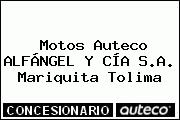 Motos Auteco ALFÁNGEL Y CÍA S.A. Mariquita Tolima