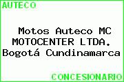 Motos Auteco MC MOTOCENTER LTDA. Bogotá Cundinamarca