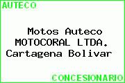 Motos Auteco MOTOCORAL LTDA. Cartagena Bolivar 