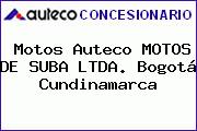 Motos Auteco MOTOS DE SUBA LTDA. Bogotá Cundinamarca