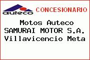 Motos Auteco SAMURAI MOTOR S.A. Villavicencio Meta